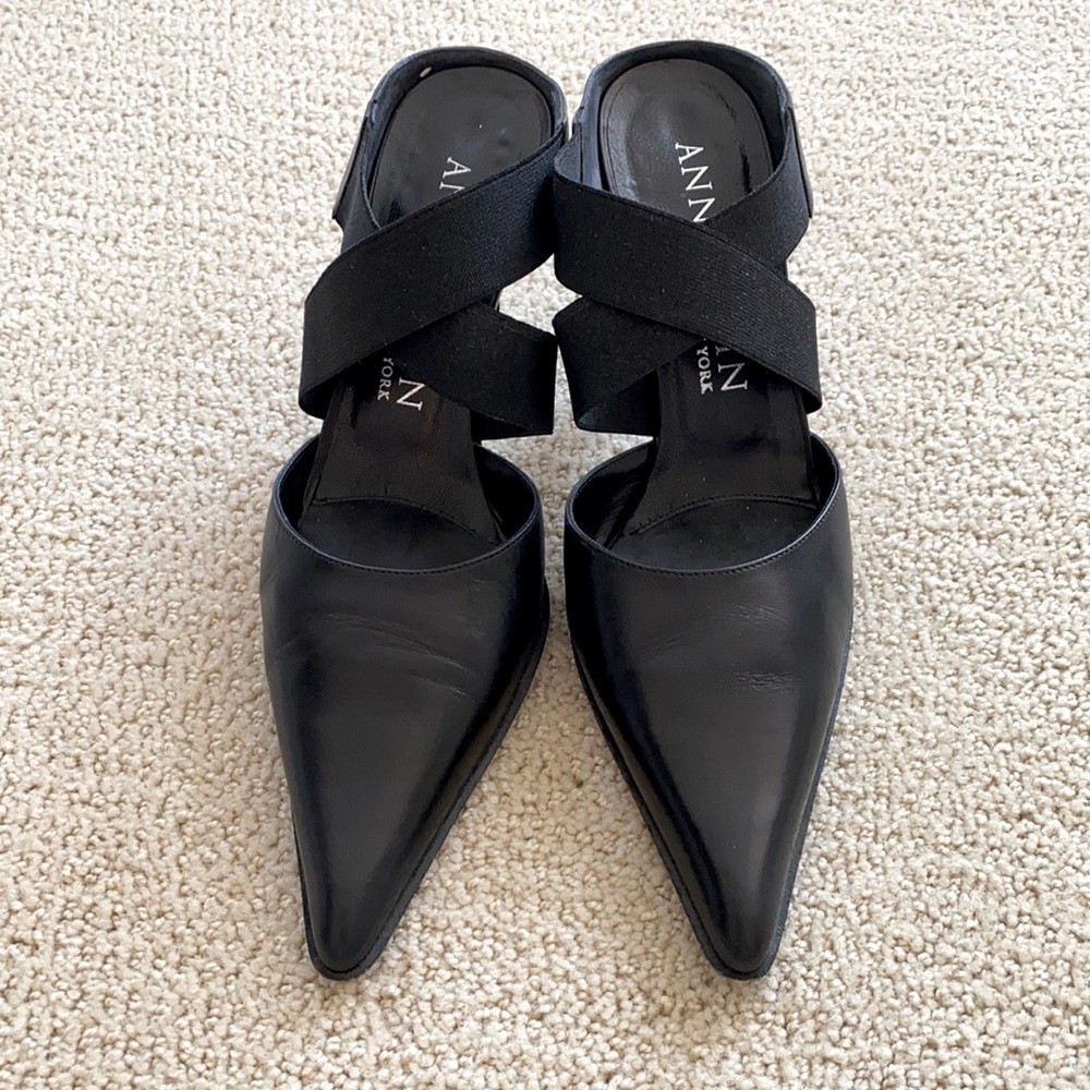 Anne Klein Black Pumps Size 7.5